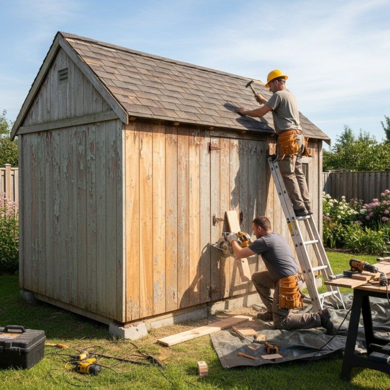 Popular Materials Used In Shed, Barn, And Gazebo Construction